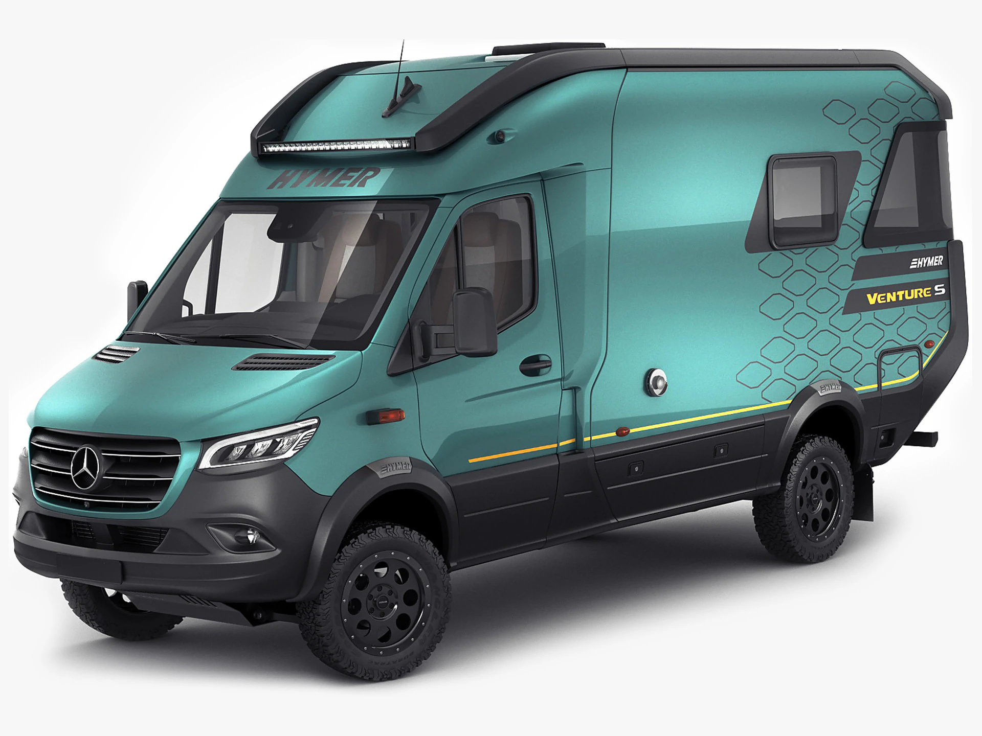 Hymer Venture S 3D Model .c4d .max .obj .3ds .fbx .stl .blend 