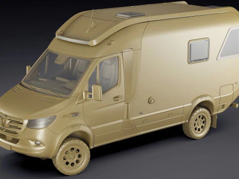 Hymer Venture S 3D Model
