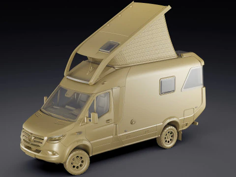 Hymer Venture S 3D Model