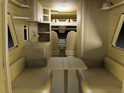 Hymer Venture S 3D Model