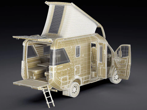 Hymer Venture S 3D Model