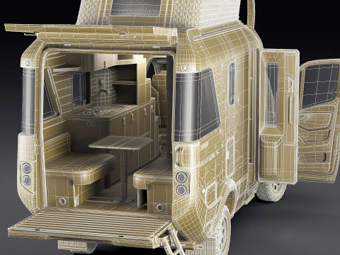 Hymer Venture S 3D Model