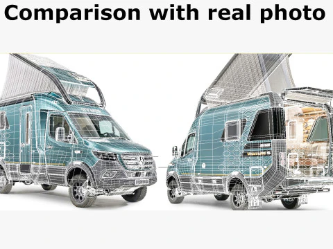 Hymer Venture S 3D Model