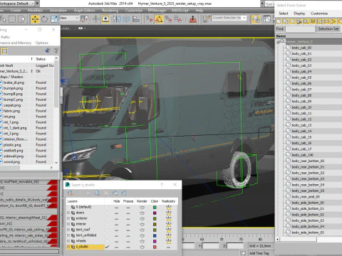 Hymer Venture S 3D Model