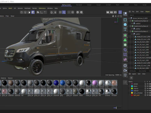 Hymer Venture S 3D Model