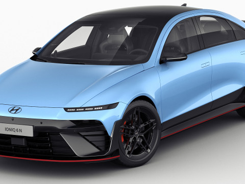 Hyundai Ioniq 6 N 2026 Modelo 3D