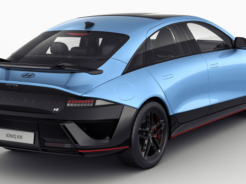 Hyundai Ioniq 6 N 2026 Modelo 3D