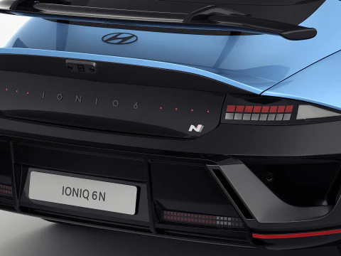 Hyundai Ioniq 6 N 2026 3D Model