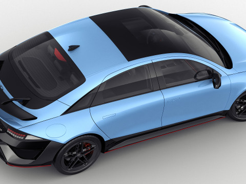 Hyundai Ioniq 6 N 2026 Modelo 3D