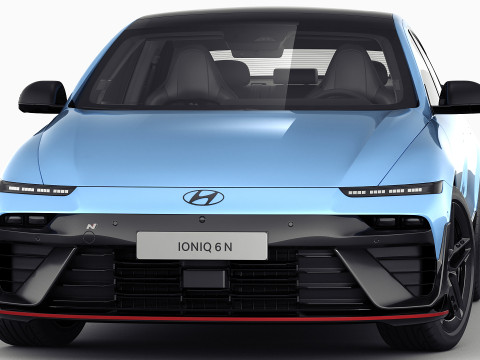 Hyundai Ioniq 6 N 2026 Modelo 3D