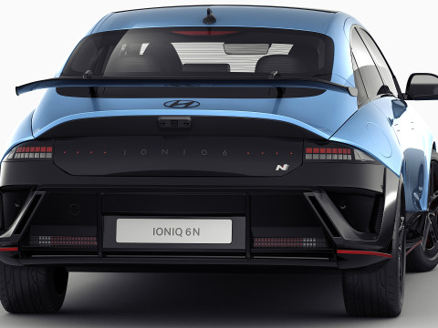 Hyundai Ioniq 6 N 2026 Modelo 3D