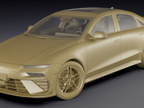 Hyundai Ioniq 6 N 2026 Modelo 3D