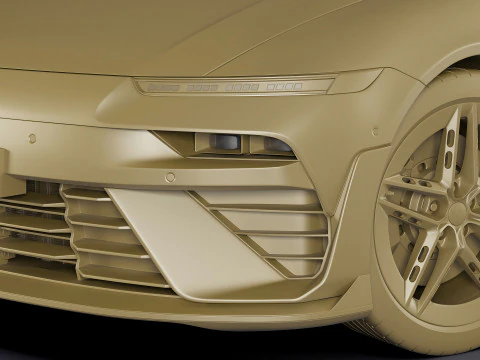 Hyundai Ioniq 6 N 2026 3D Model