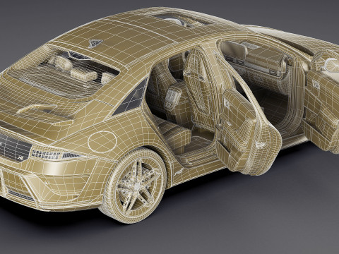 Hyundai Ioniq 6 N 2026 Modelo 3D