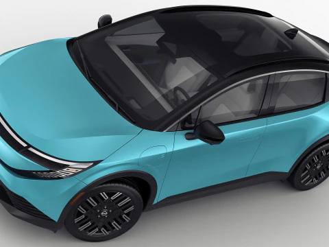 Nissan Leaf 2026 3D Model