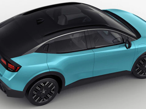 Nissan Leaf 2026 3D Model
