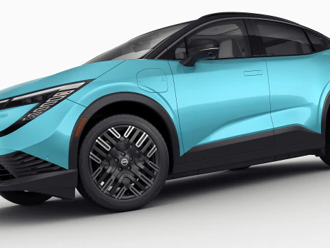 Nissan Leaf 2026 3D Model