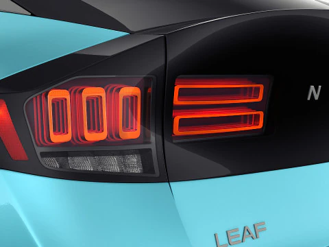 Nissan Leaf 2026 3D Model