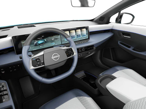 Nissan Leaf 2026 3D Model