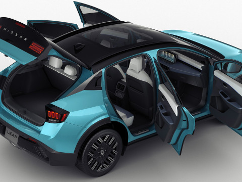 Folha Nissan 2026 Modelo 3D