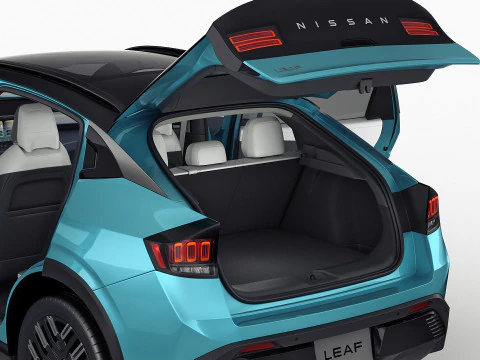 Nissan Leaf 2026 3D Model