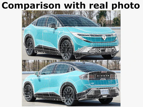 Nissan Leaf 2026 3D Model
