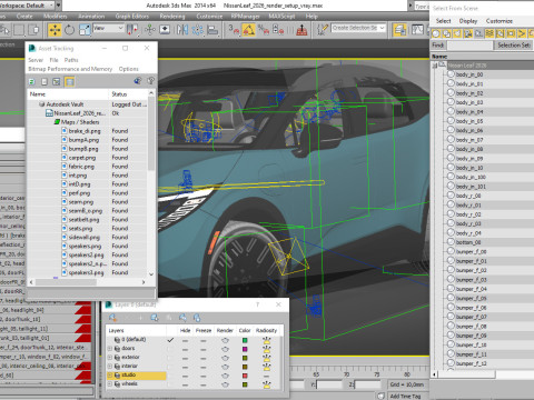 Folha Nissan 2026 Modelo 3D