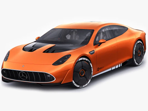 Mercedes-Benz AMG GT XX Concept 2025 3D Modell