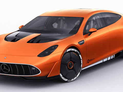 Mercedes-Benz AMG GT XX Concept 2025 Modello 3D