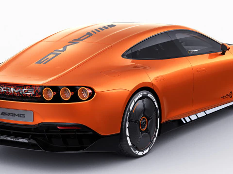 Mercedes-Benz AMG GT XX Concept 2025 Modello 3D