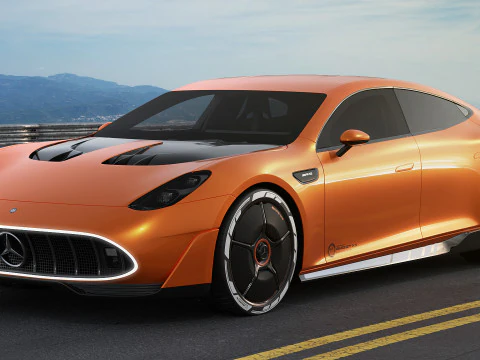 Mercedes-Benz AMG GT XX Concept 2025 Modello 3D