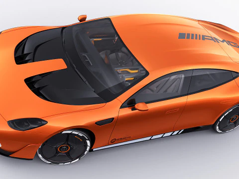 Mercedes-Benz AMG GT XX Concept 2025 Modello 3D