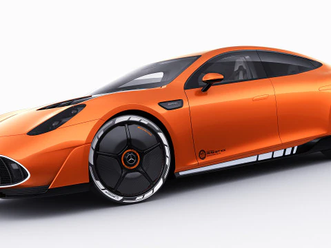 Mercedes-Benz AMG GT XX Concept 2025 Modello 3D