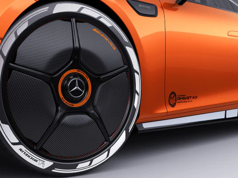 Mercedes-Benz AMG GT XX Concept 2025 Modello 3D