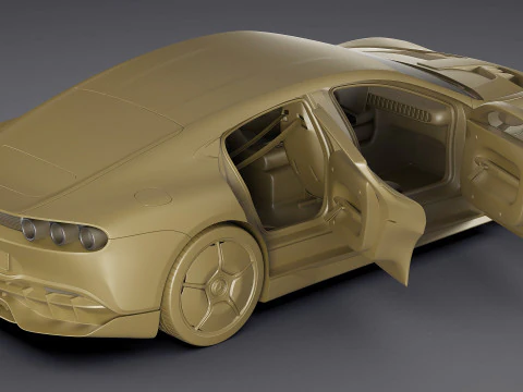 Mercedes-Benz AMG GT XX Concept 2025 Modello 3D