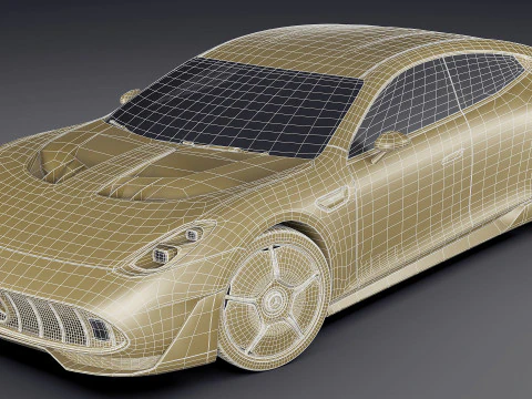 Mercedes-Benz AMG GT XX Concept 2025 Modello 3D