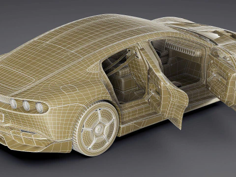 Mercedes-Benz AMG GT XX Concept 2025 Modello 3D