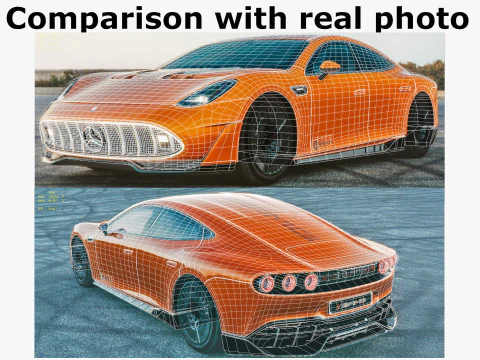 Mercedes-Benz AMG GT XX Concept 2025 Modello 3D