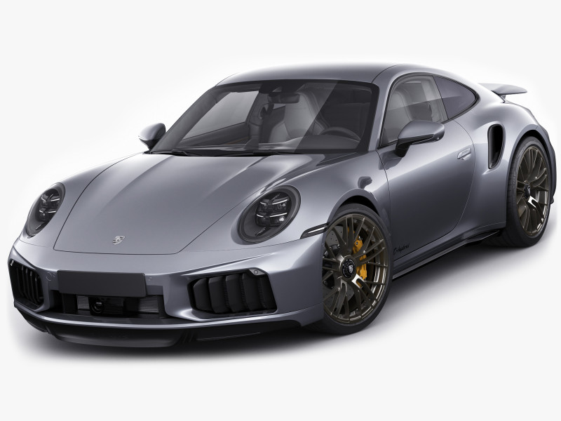 Porsche 911 Turbo S 2026 3D Model .c4d .max .obj .3ds .fbx .stl .blend 