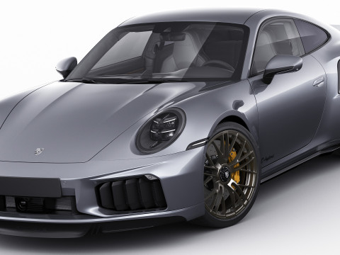 Porsche 911 Turbo S 2026 3D Model