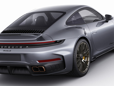 Porsche 911 Turbo S 2026 3D Model
