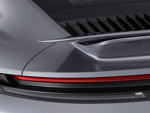 Porsche 911 Turbo S 2026 3D Model