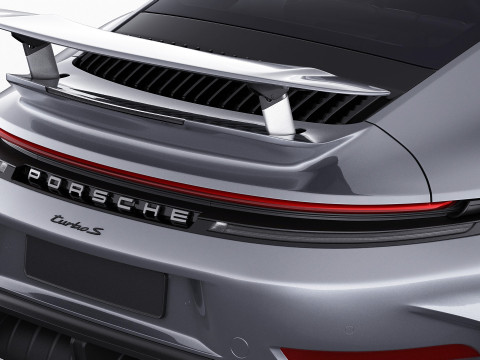 Porsche 911 Turbo S 2026 3D Model