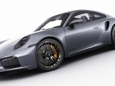 Porsche 911 Turbo S 2026 3D Model