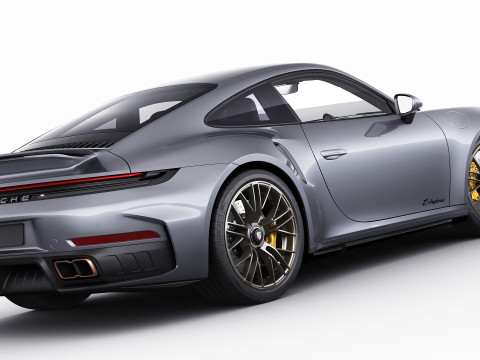 Porsche 911 Turbo S 2026 3D Model