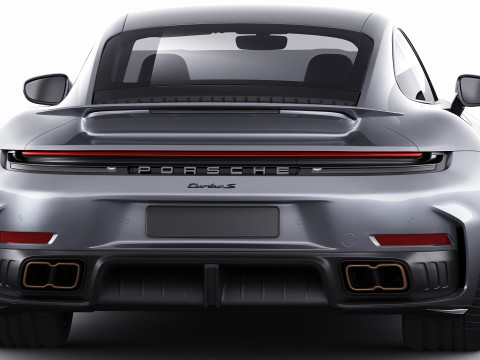 Porsche 911 Turbo S 2026 3D Model