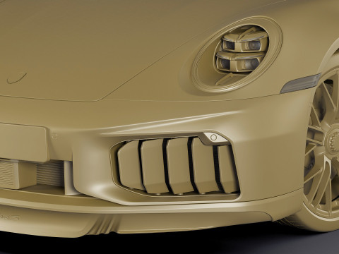 Porsche 911 Turbo S 2026 3D Model