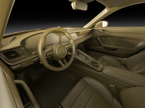 Porsche 911 Turbo S 2026 3D Model