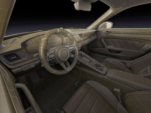 Porsche 911 Turbo S 2026 3D Model