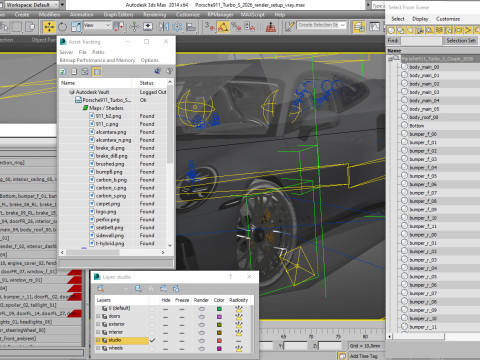 Porsche 911 Turbo S 2026 3D Model